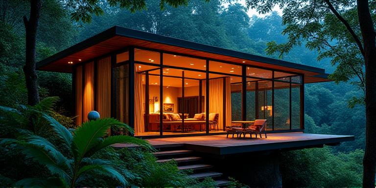 Sustainable eco-resort in the jungle